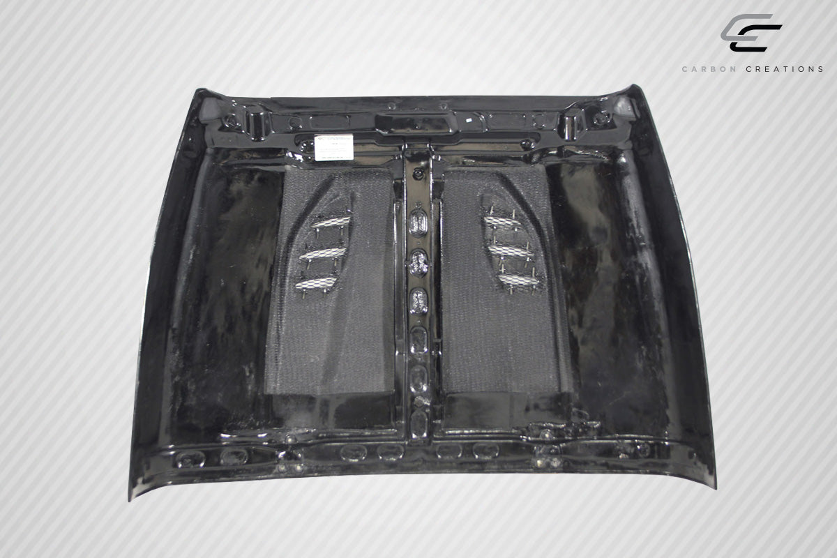 Carbon Creations Power Dome Hood Compatible With 1997-2006 Jeep Wrangler - 1 Piece - 113121
