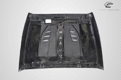 Carbon Creations Power Dome Hood Compatible With 1997-2006 Jeep Wrangler - 1 Piece - 113121