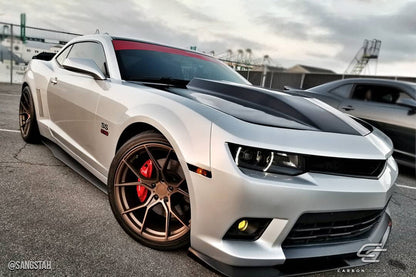 Carbon Creations Circuit Hood Compatible With 2010-2015 Chevrolet Camaro - 1 Piece - 113125