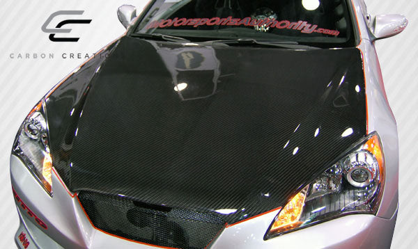Carbon Creations OEM Look Hood Compatible With 2010-2012 Hyundai Genesis - 1 Piece - 113126