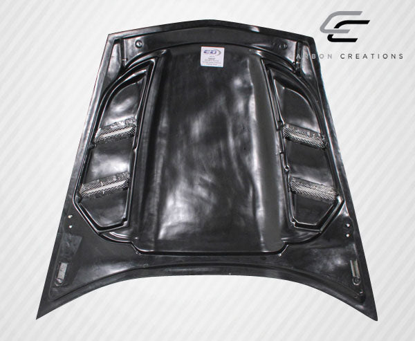 Carbon Creations H-Design Hood Compatible With 2005-2013 Chevrolet Corvette - 1 Piece - 113127