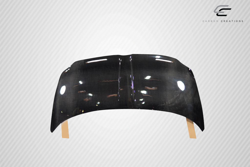 Carbon Creations DriTech OEM Look Hood Compatible With 2012-15 Fiat 500 - 1 Piece - 113135
