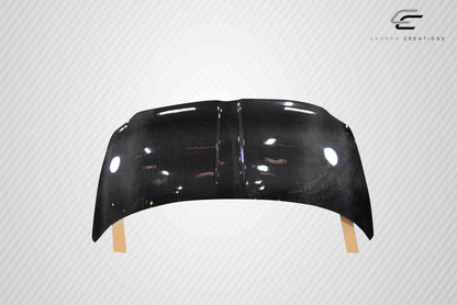 Carbon Creations DriTech OEM Look Hood Compatible With 2012-15 Fiat 500 - 1 Piece - 113135