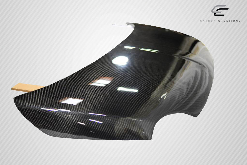Carbon Creations DriTech OEM Look Hood Compatible With 2012-15 Fiat 500 - 1 Piece - 113135