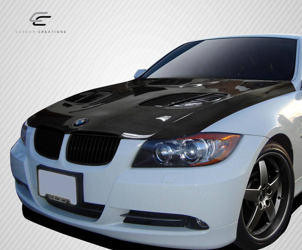 Carbon Creations GTR Hood Compatible With 2006-2008 BMW 3 Series - 1 Piece - 113141