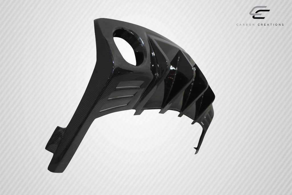 Carbon Creations H Sport Rear Lip Add On Spoiler Compatible With 2010-2013 Chevrolet Camaro - 1 Piece - 113147