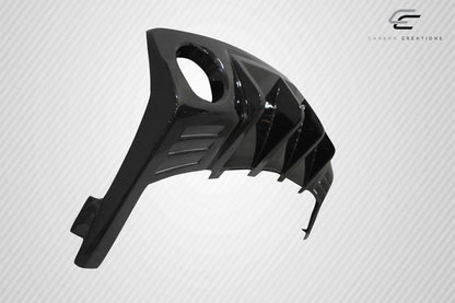 Carbon Creations H Sport Rear Lip Add On Spoiler Compatible With 2010-2013 Chevrolet Camaro - 1 Piece - 113147