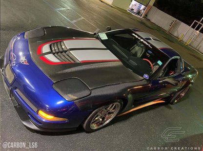 Carbon Creations Stingray Z Hood Compatible With 1997-2004 Chevrolet Corvette - 1 Piece - 113152