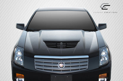 Carbon Creations Stingray Z Hood Compatible With 2003-2007 Cadillac CTS - 1 Piece - 113153
