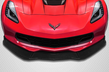 Carbon Creations GT Concept Front Lip Spoiler Compatible With 2014-2019 Chevrolet Corvette - 1 Piece - 113159