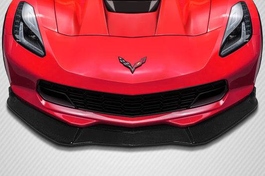 Carbon Creations GT Concept Front Lip Spoiler Compatible With 2014-2019 Chevrolet Corvette - 1 Piece - 113159