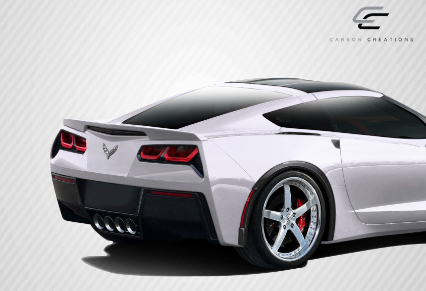Carbon Creations ZR-C Fender Flare Compatible With 2014-2019 Chevrolet Corvette - 4 Piece - 113168