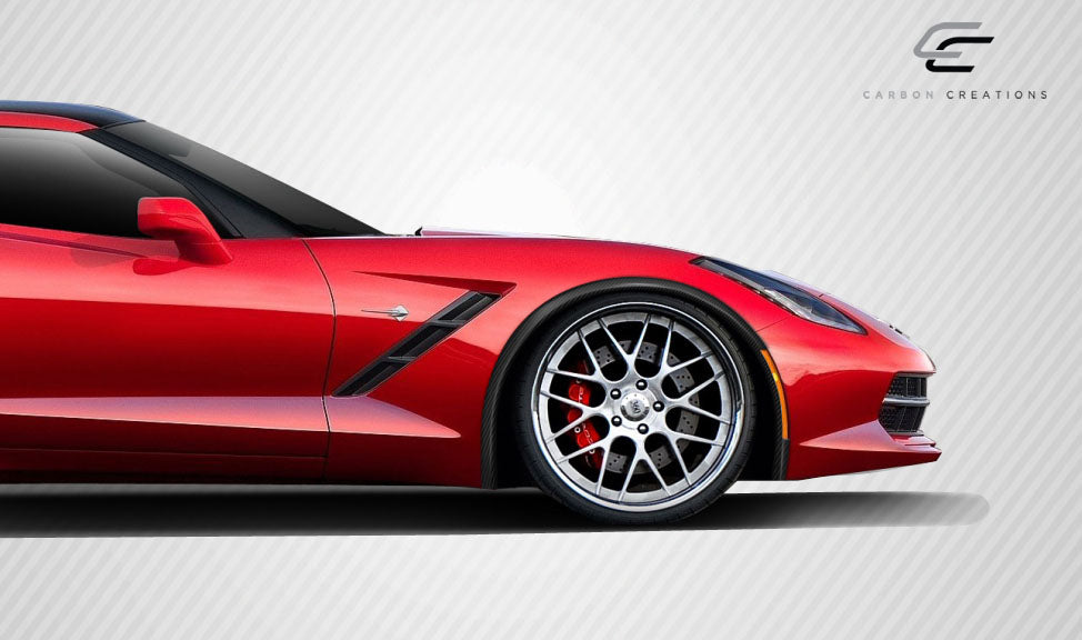Carbon Creations ZR-C Fender Flare Compatible With 2014-2019 Chevrolet Corvette - 4 Piece - 113168