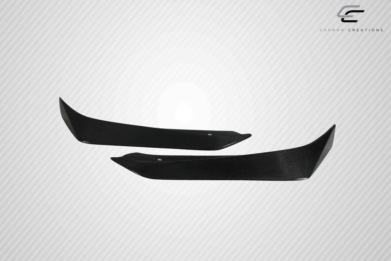 Carbon Creations Grid Front Lip Spoiler Compatible With 2016-2018 Chevrolet Camaro - 2 Piece - 113176