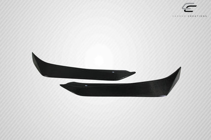 Carbon Creations Grid Front Lip Spoiler Compatible With 2016-2018 Chevrolet Camaro - 2 Piece - 113176