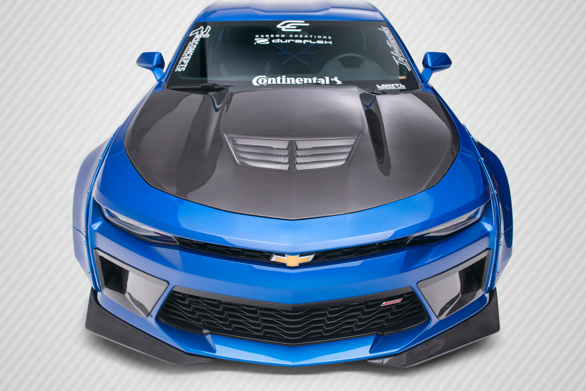 Carbon Creations Grid Hood Compatible With 2016-2023 Chevrolet Camaro - 1 Piece - 113177