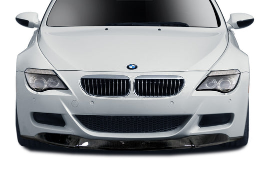 Aero Function AF-1 Carbon Front Lip Spoiler Compatible With 2006-2010 BMW 6 Series - 1 Piece - 113182