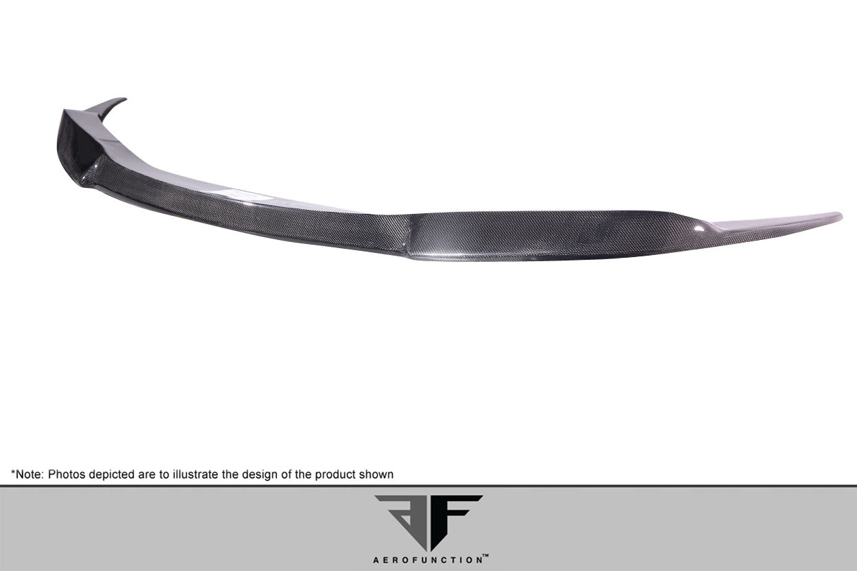 Aero Function AF-1 Carbon Front Lip Spoiler Compatible With 2006-2010 BMW 6 Series - 1 Piece - 113182