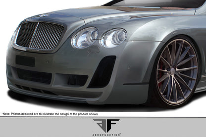 Aero Function AF-2 Front Bumper Cover Compatible With 2003-2010 Bentley Continental - 1 Piece - 113187
