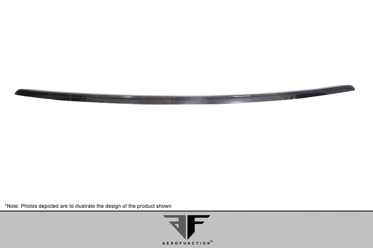Aero Function AF-2 Carbon Front Lip Spoiler Compatible With 2003-2010 Bentley Continental - 1 Piece - 113189