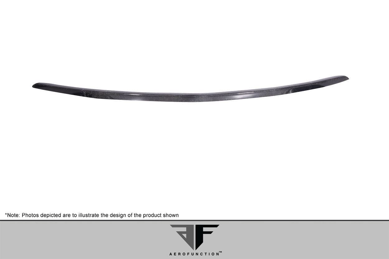 Aero Function AF-2 Carbon Front Lip Spoiler Compatible With 2003-2010 Bentley Continental - 1 Piece - 113189