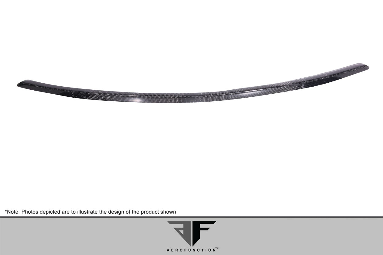 Aero Function AF-2 Carbon Front Lip Spoiler Compatible With 2003-2010 Bentley Continental - 1 Piece - 113189