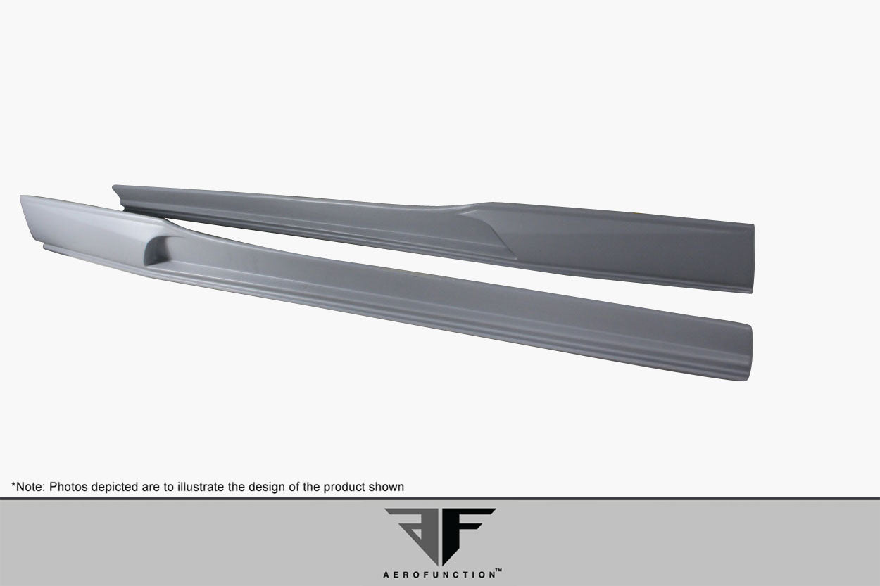 Aero Function AF-2 Side Skirts Compatible With 2003-2010 Bentley Continental GT - 2 Piece - 113190