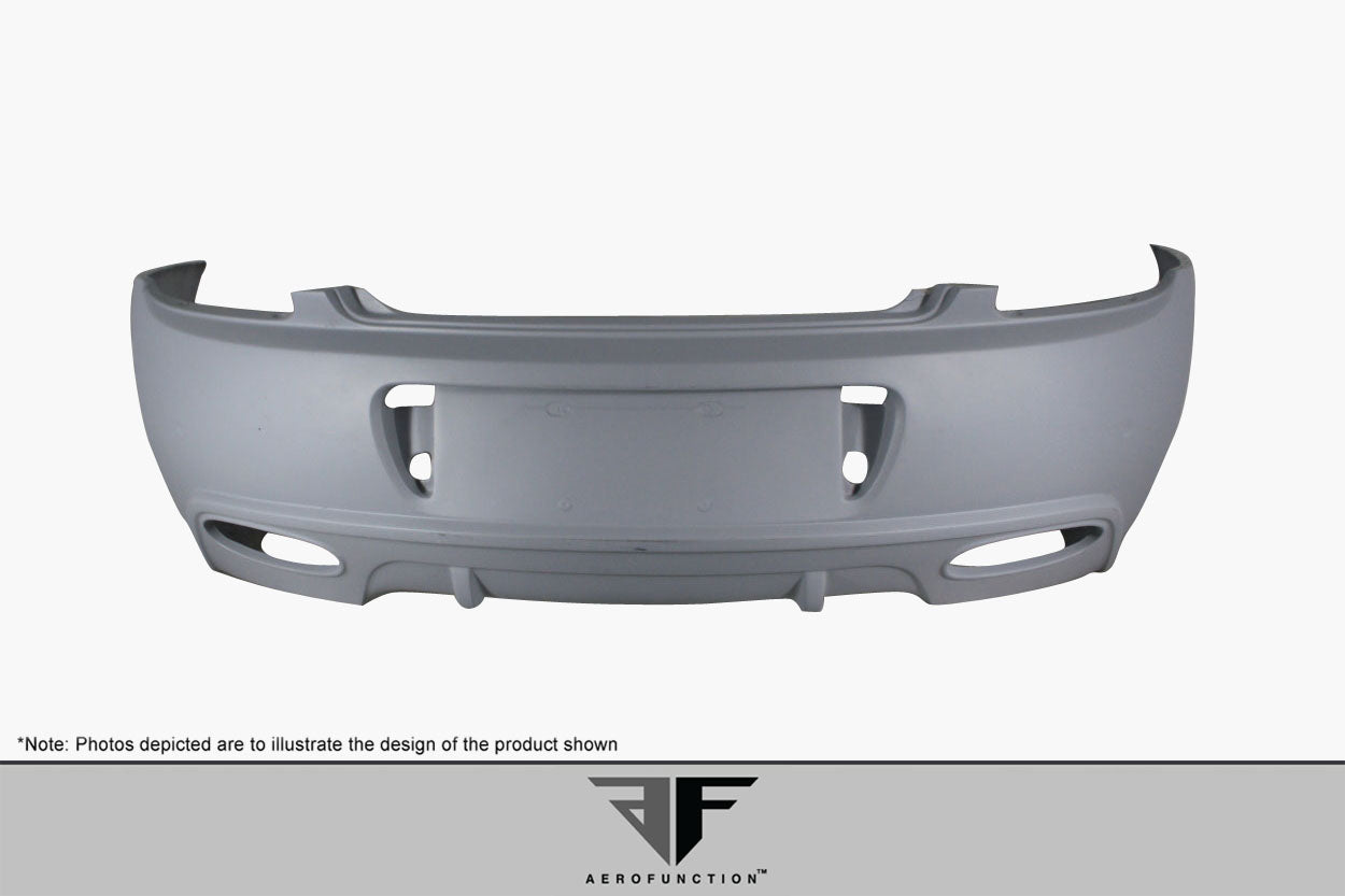 Aero Function AF-2 Rear Bumper Cover Compatible With 2003-2010 Bentley Continental - 1 Piece - 113191