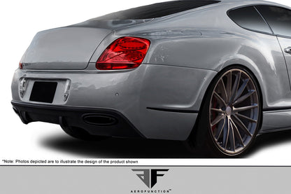 Aero Function AF-2 Rear Bumper Cover Compatible With 2003-2010 Bentley Continental - 1 Piece - 113191