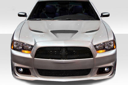 Extreme Dimensions Duraflex Hellcat Look Hood Compatible With 2011-2014 Dodge Charger - 1 Piece - 113200