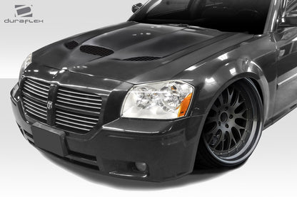 Extreme Dimensions Duraflex Hellcat Look Hood Compatible With 2005-2007 Dodge Magnum - 1 Piece - 113202