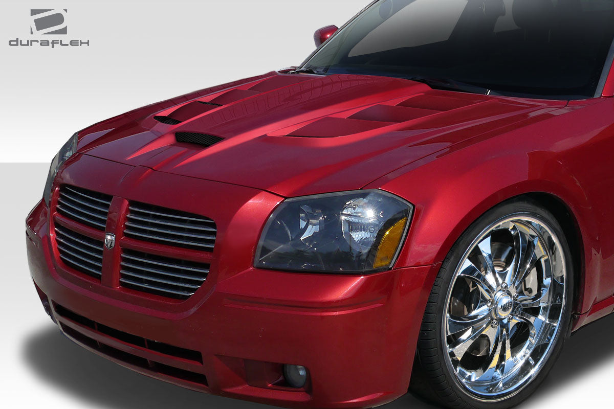 Extreme Dimensions Duraflex Viper Look Hood Compatible With 2005-2007 Dodge Magnum - 1 Piece - 113204
