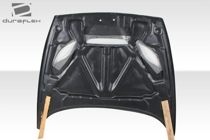 Extreme Dimensions Duraflex Hellcat Look Hood Compatible With 1997-2004 Dodge Dakota - 1 Piece - 113206