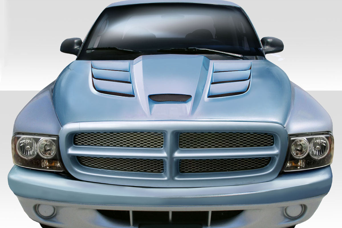 Extreme Dimensions Duraflex Viper Look Hood Compatible With 1997-2004 Dodge Dakota - 1 Piece - 113208