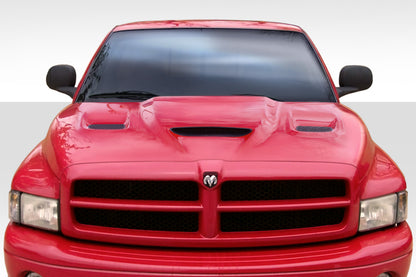 Extreme Dimensions Duraflex Hellcat Look Hood Compatible With 1994-2001 Dodge Ram - 1 Piece - 113210
