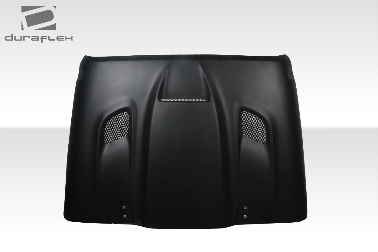 Extreme Dimensions Duraflex Hellcat Look Hood Compatible With 2007-2018 Jeep Wrangler - 1 Piece - 113214