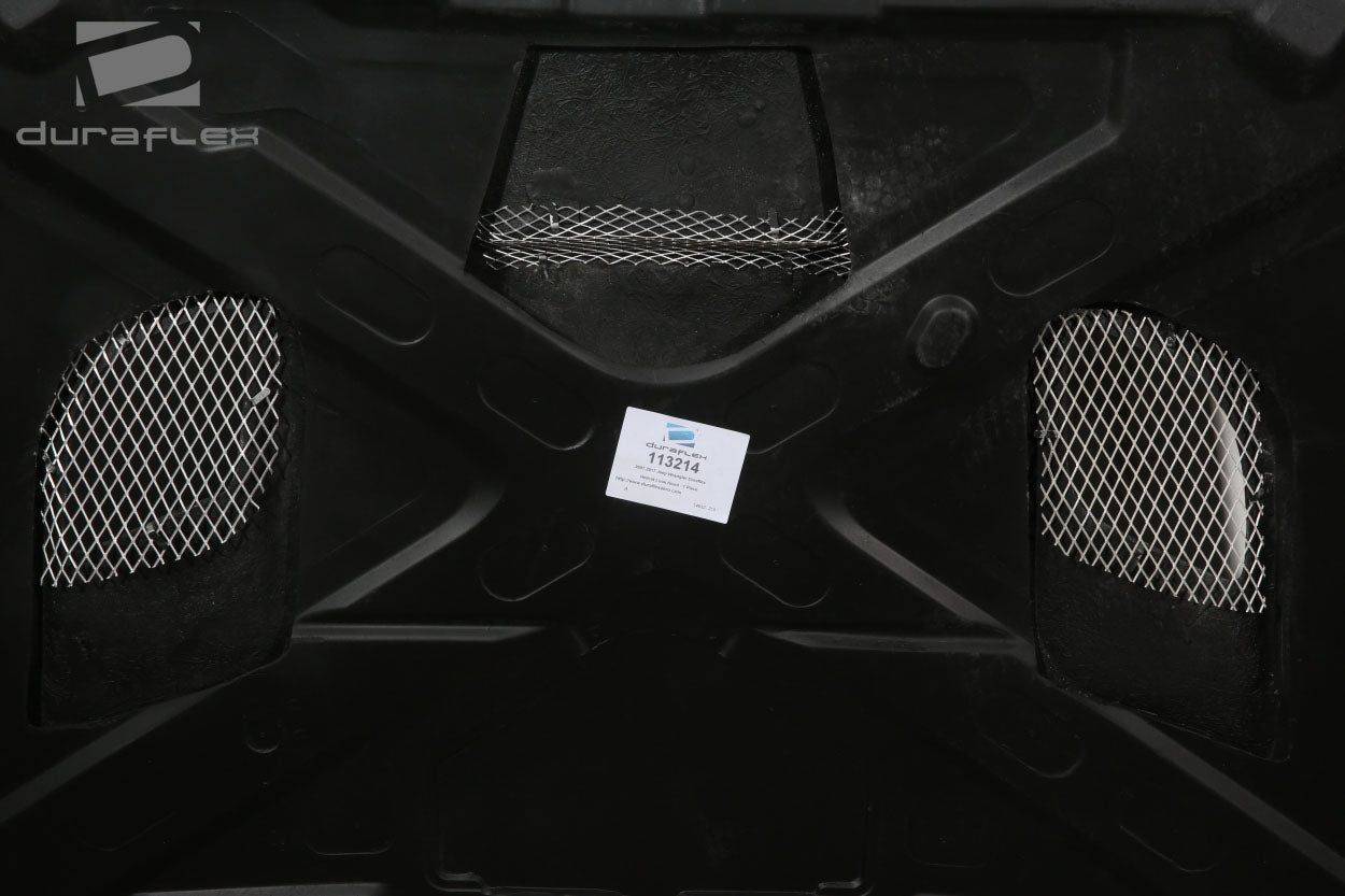 Extreme Dimensions Duraflex Hellcat Look Hood Compatible With 2007-2018 Jeep Wrangler - 1 Piece - 113214