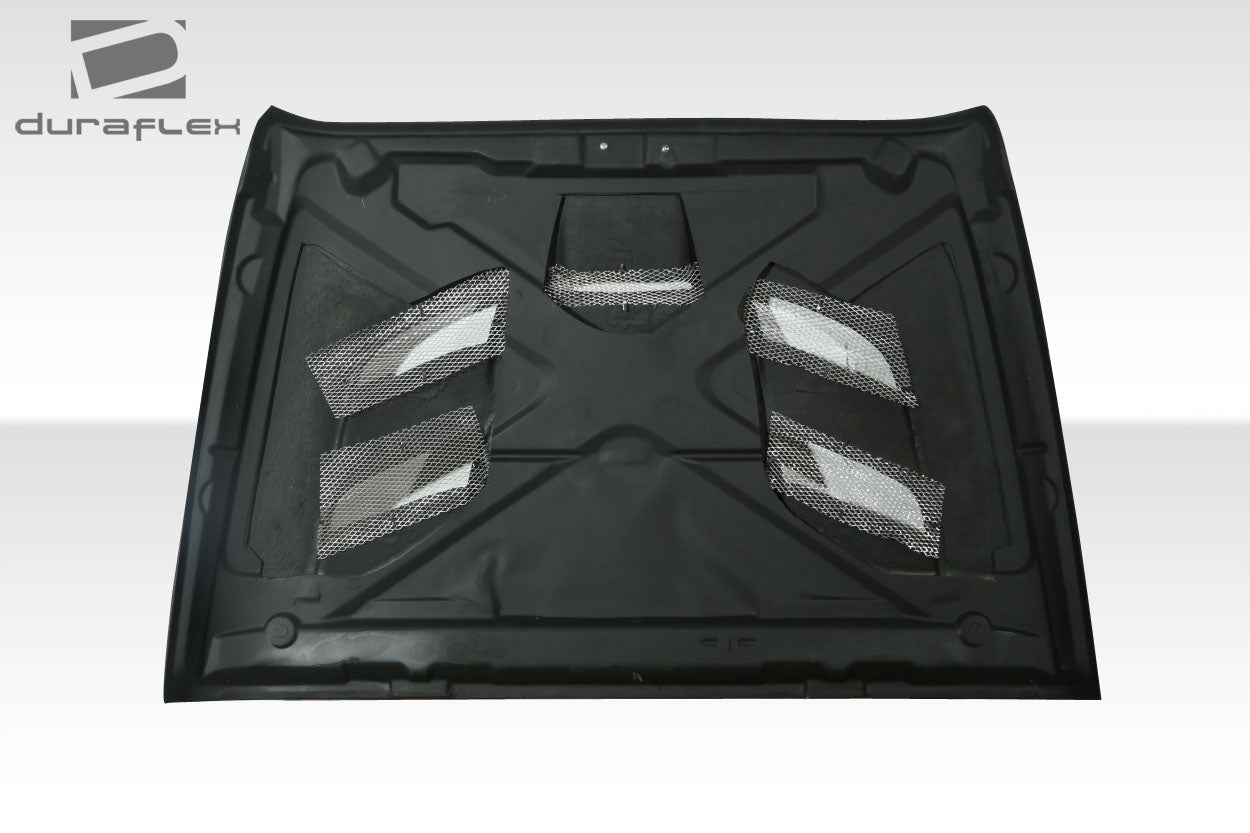 Extreme Dimensions Duraflex Viper Look Hood Compatible With 2007-2018 Jeep Wrangler - 1 Piece - 113216