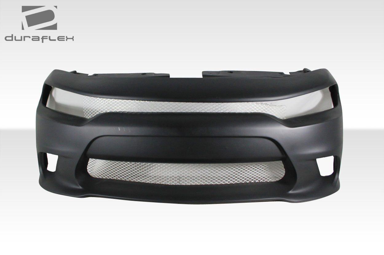 Extreme Dimensions Duraflex Hellcat Look Front Bumper Cover Compatible With 2015-2023 Dodge Charger - 1 Piece - 113220