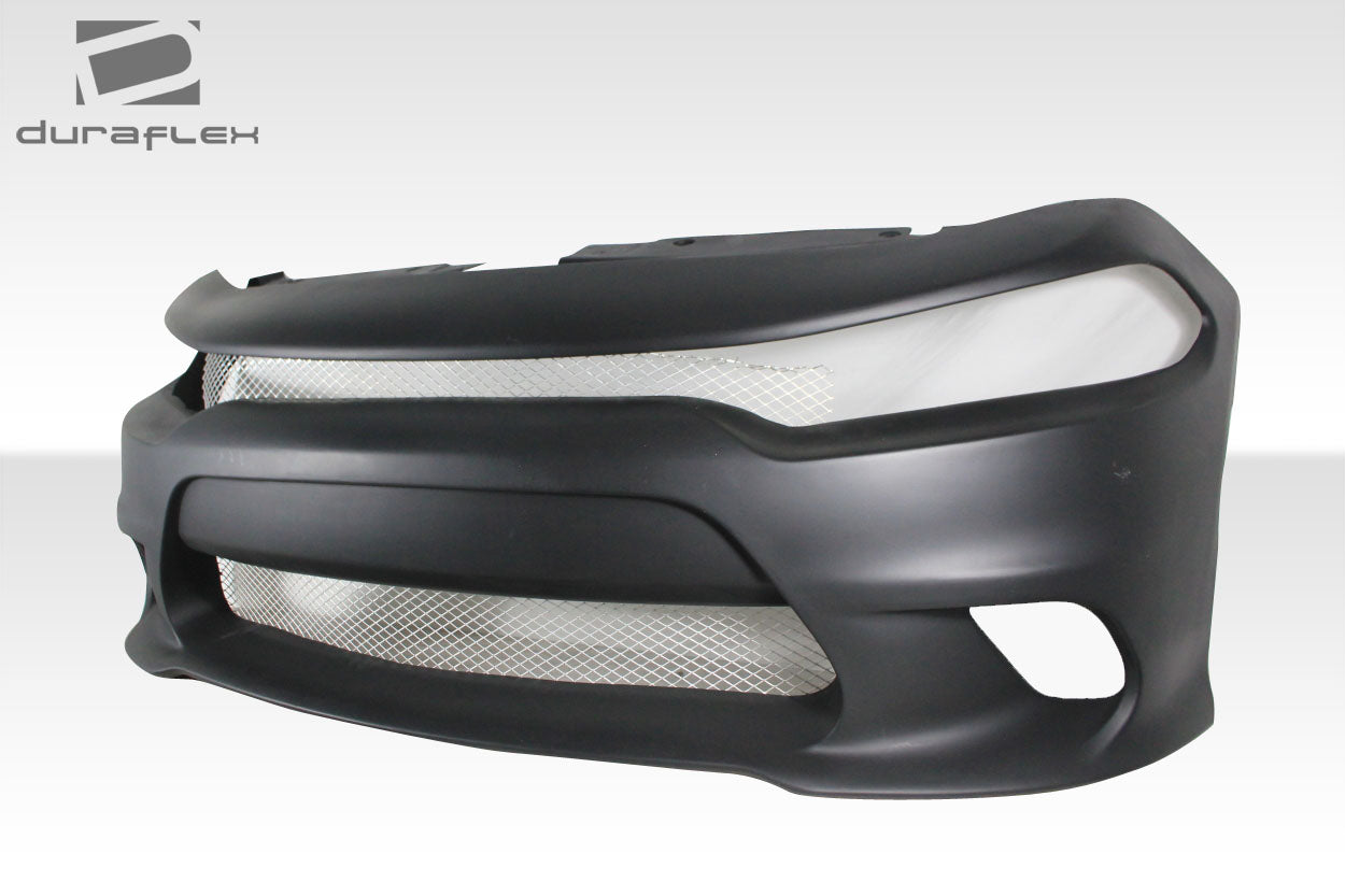 Extreme Dimensions Duraflex Hellcat Look Front Bumper Cover Compatible With 2015-2023 Dodge Charger - 1 Piece - 113220