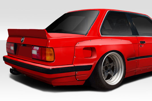 Extreme Dimensions Duraflex TKO Wide Body Rear Fender Flares Compatible With 1984-1991 BMW 3 Series - 2 Piece - 113226
