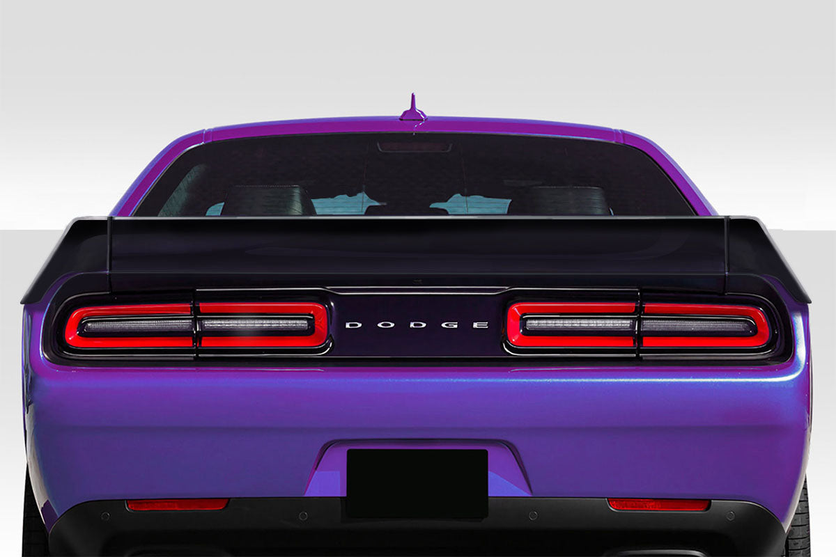 Extreme Dimensions Duraflex Novara Wing Spoiler Compatible With 2008-2023 Dodge Challenger - 3 Piece - 113231