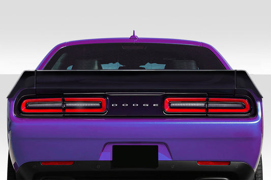 Extreme Dimensions Duraflex Novara Wing Spoiler Compatible With 2008-2023 Dodge Challenger - 3 Piece - 113231