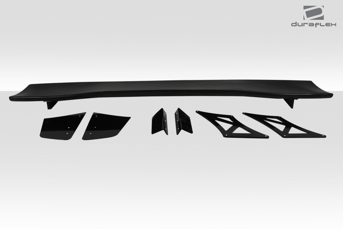 Universal 62" Extreme Dimensions Duraflex VRX V1 Short Wing Spoiler Complete Kit - 9 Piece - 113248