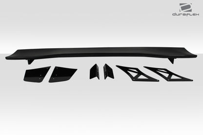 Universal 62" Extreme Dimensions Duraflex VRX V1 Short Wing Spoiler Complete Kit - 9 Piece - 113248