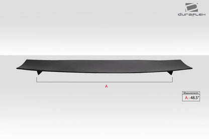 Universal 62" Extreme Dimensions Duraflex VRX V1 Short Wing Spoiler Complete Kit - 9 Piece - 113248