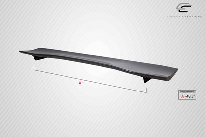 Universal 62" Carbon Creations DriTech VRX V1 Tall Wing Spoiler Complete Kit - 9 Piece - 113253