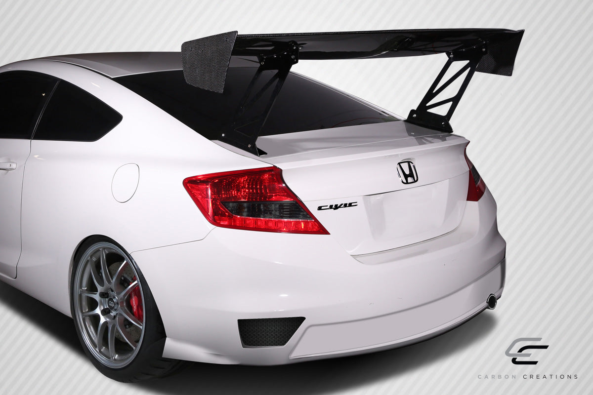 Universal 62" Carbon Creations DriTech VRX V1 Tall Wing Spoiler Complete Kit - 9 Piece - 113253