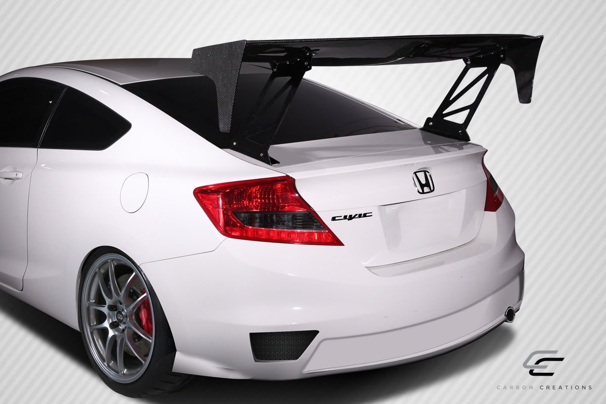 Universal 62" Carbon Creations DriTech VRX V2 Tall Wing Spoiler Complete Kit - 9 Piece - 113255