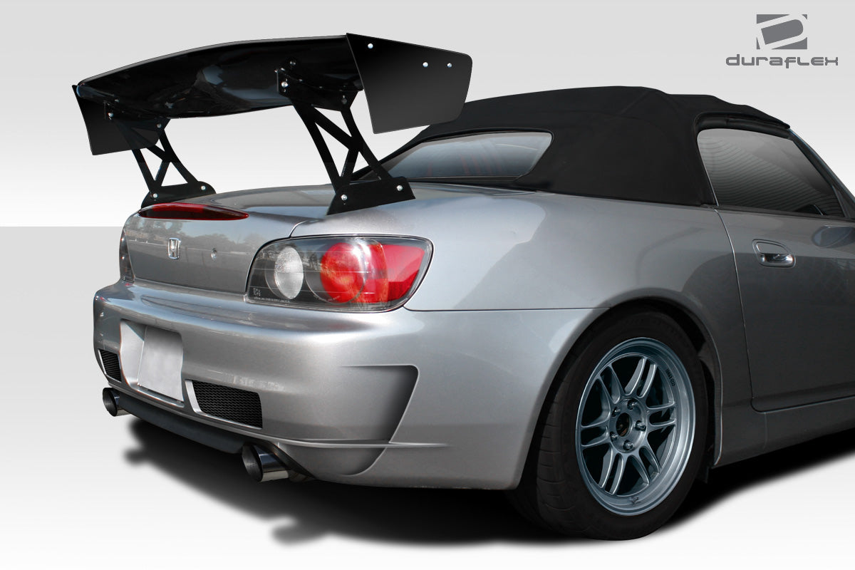 Universal 66" Extreme Dimensions Duraflex VRX V1 Short Wing Spoiler Complete Kit - 9 Piece - 113256